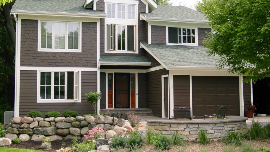 gray house exterior